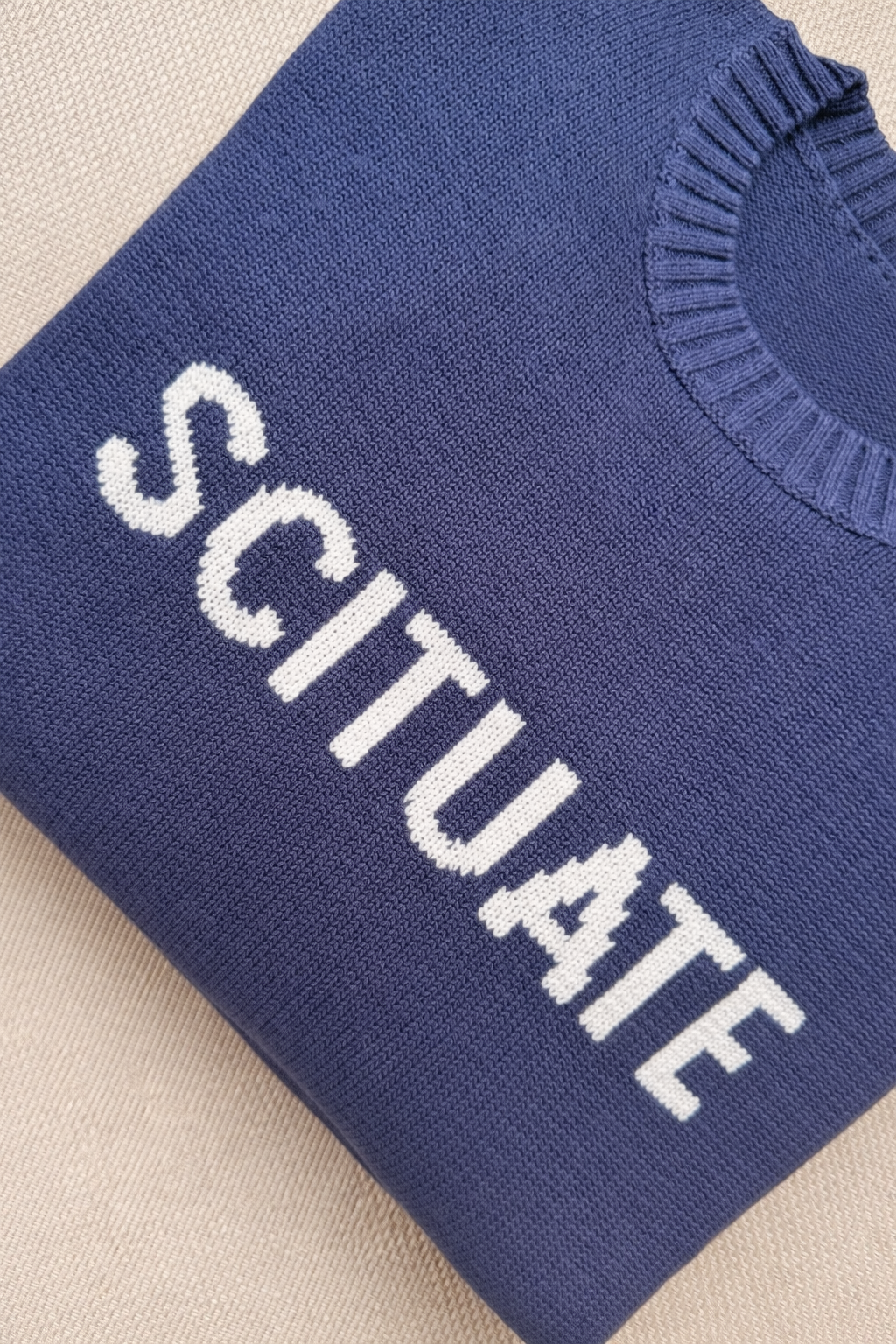 Scituate Classic Crewneck Sweater (Navy)