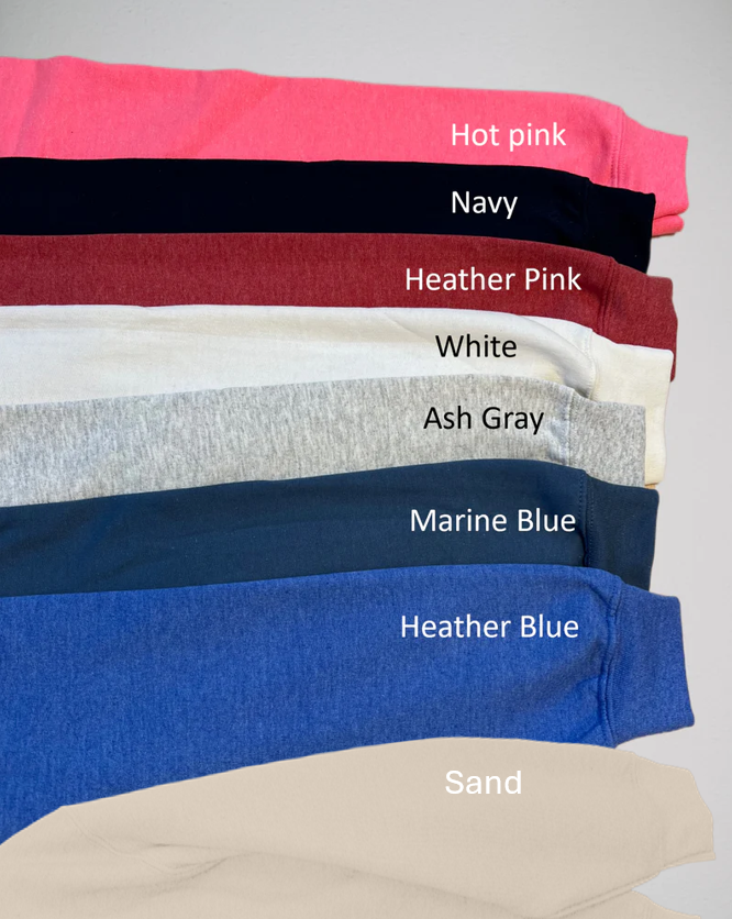 Custom Zip Code Crewneck