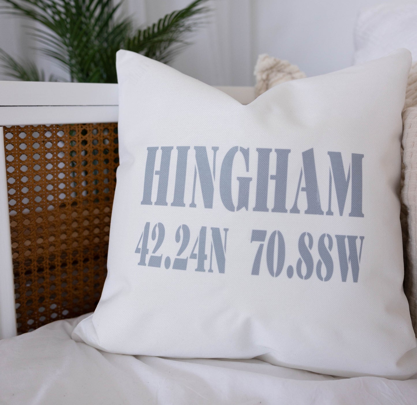 Custom Town Coordinate Pillow (Cover & Insert)