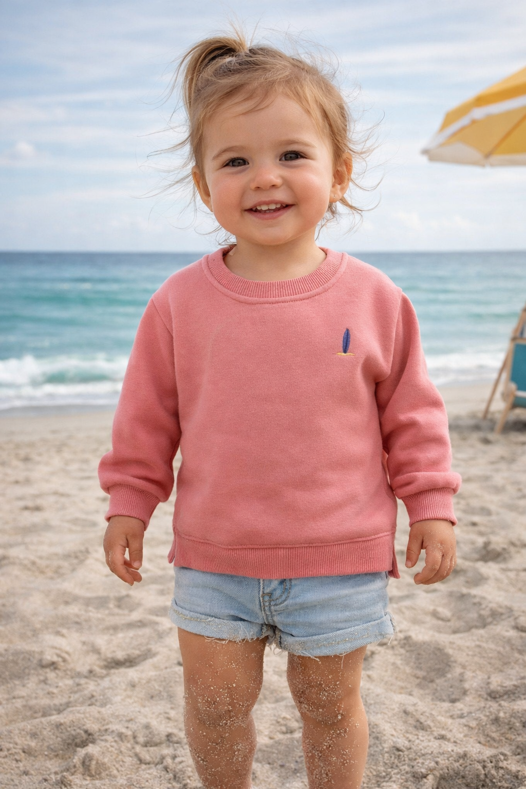 Baby Embroidered Pocket Detail