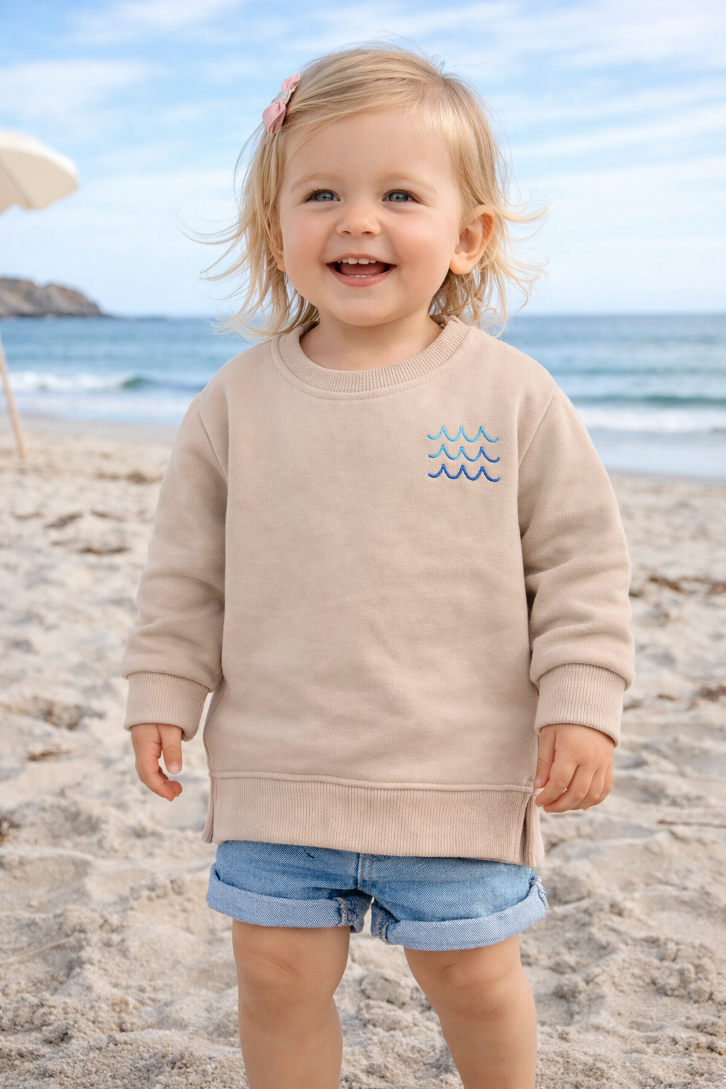 Baby Embroidered Pocket Detail