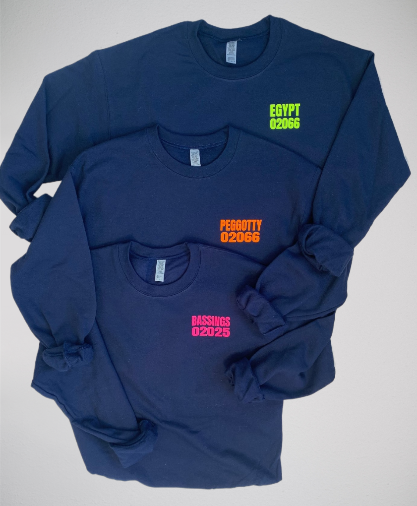 Neon South Shore Beach Crewneck